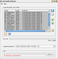 eSan Audio CD Burner screenshot